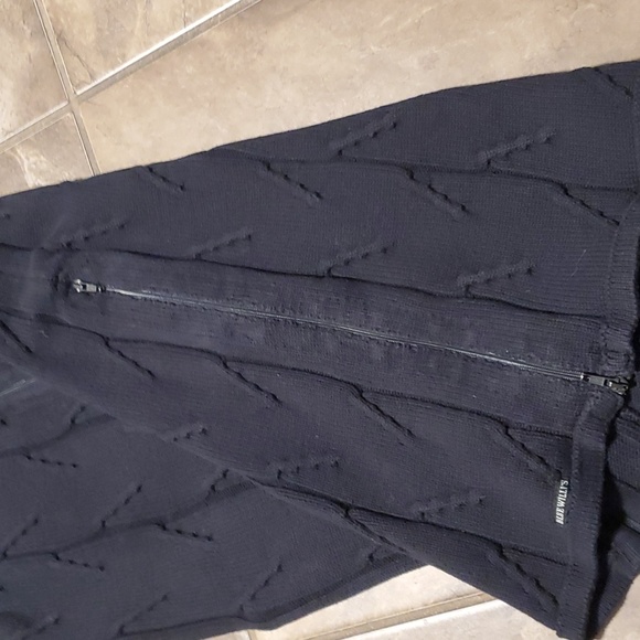 Vintage Blue Willi's Sweater Dress - Picture 4 of 4